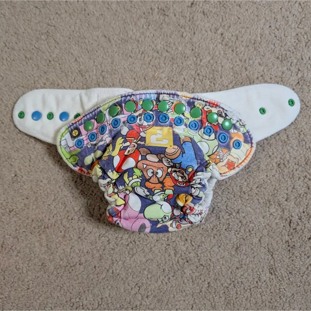 Lily & Frank OS Fitted Harry Potter VGUC Overnight Cloth Diaper